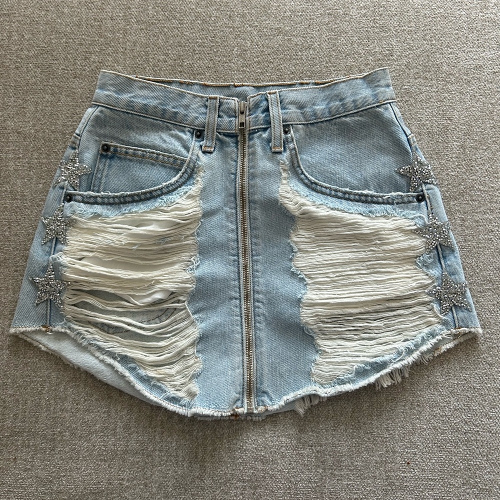CARMAR Beatrice skirt ripped
